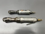 (u) Mac Tools AR104 1/4" Drive & 3/8" Unbranded Air Ratchet Set Tested Vg. Fixed Price $50.00.