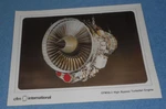 1984 General Electric CFM56-2 High Bypass Turbofan Engine Product Info Card. Fixed Price $8.00.