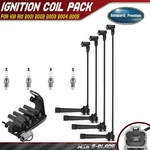 1X Ignition Coil & 4X Iridium+platinum Spark Plugs Wires For Kia Rio 01-05. Fixed Price $67.69.