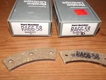 Rapco Brake Lining RA66-58 Box Of 11. Fixed Price $49.99.