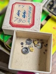 Vintage Hamilton 780 Movement Parts Lot W/ Watchmakers Box Usa. Donor. Fixed Price $20.00.