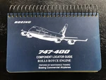 Boeing 747-400 Component Locator Guide Rolls Royce Engine Airplane Handbook. Fixed Price $110.00.