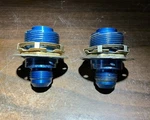 Eaton Aircraft Two Quick Disconnect Coupling Half 15519-S4-12D 4730-00-289-9817. Fixed Price $329.92.