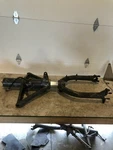 Beechcraft AT-11 Front Main Landing Gear Shock Fork Assembly 404-18841. Fixed Price $2219.26.