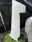0433010-15 Cessna 152 Rudder Assembly With Light (damaged). Fixed Price $1000.00.
