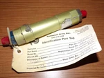 Learjet Hydraulic Fuse 2380114-1. Fixed Price $75.00.