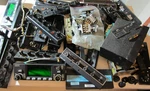 1 Box Misc Avionics Covers Buttons Etc As Pictured For Parts Switches. Fixed Price $99.99.
