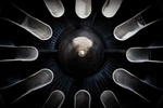 Pratt & Whitney JT8D Engine Exhaust Cone. Fixed Price $425.00.