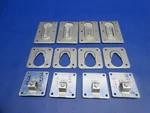 Piper PA-28-181 Seat Attachment Plate Set Fwd & Aft P/n 68094-03 (1223-762). Fixed Price $205.99.