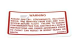 0705098-1 Cessna Fuel Placard New. Fixed Price $39.99.