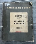 American Bosch Aviation Magneto SB9RU-3 , SB9RC-3 Parts List Orig. Flaws Read. Fixed Price $17.41.