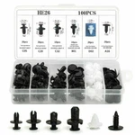 100PC Clip Trim Car Push Pin Rivet Bumper Door Panel Retainer Fastener Brand A+. Fixed Price $9.99.