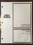 King KY-196, 196E, 197, & 197E Install Manual. Fixed Price $90.12.