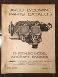 Lycoming O-235-L2C Aircraft Engine Parts Manual. Fixed Price $89.50.
