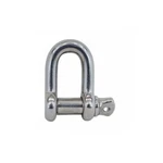 Mil Spec Stainless Steel T316 Forged 1/2" Screw Pin Chain Shackle 3,000 Lb Wll. Fixed Price $23.99.