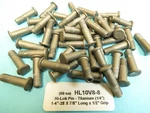 (50) Titanium 1/4 -28 X 7/8 Long Hi-lok Aerospace Pin Bolt HL10V8-8. Fixed Price $55.00.