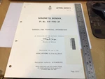 Raf Air Publication AP113L-0212-1 Gen & Tech Information Bendix Magneto S4-RN21. Fixed Price $23.79.