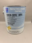 1 Gallon Sherwin Williams Protective & Marine Coatings Sher-cryl Hpa Extra White. Fixed Price $70.65.