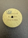 Goodyear Aircraft Brake Lining, P/n 9524805 (new Surplus) (da). Fixed Price $25.00.