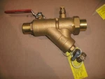 Bell & Gossett Uby 1" Sweat Ball Valve Strainer W/drain - 5 Available. Fixed Price $179.00.