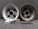 3-1424 (alt: 551-794) Bf Goodrich Option Type Iii 6.50-10 Main Wheel Assembly. Fixed Price $728.00.