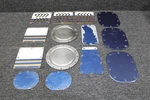 Piper PA31-350 Access Cover Plate Set Of 14. Fixed Price $207.20.
