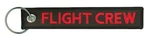 Flight Crew Embroidered Keychain. Fixed Price $11.99.