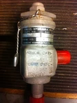 Bell 47,G3B1, Helicopter, Turbocharger, 10391 Hydraulic Relief Valve. Fixed Price $45.00.
