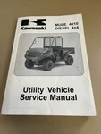 2009 Kawasaki Mule 4010 Diesel 4X4 Utility Service Manual, 99924-1408-01. Fixed Price $19.99.