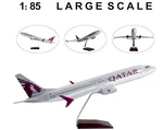 Qatar Airways B737 Max Extra Large Airplane Model 1:85 Scale W/ Stand Boeing. Fixed Price $54.88.