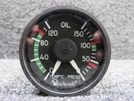 521216 (alt: 100-384058-3) Weston 1825 Oil Temperature And Pressure Indicator. Fixed Price $296.80.
