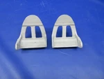 Aeronca 15AC Sedan Rudder Pedals Lh & Rh P/n 4-717L, 4-717R Set Of (1025-446). Fixed Price $249.50.