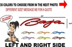 Baja Boat Decals Large Small 32" Other Sizes Can Be Made Colors. Fixed Price $59.00.