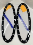 Learjet Aircraft Light Cover Lh Rh Pair Aviation Composite Panels Tagged As Is. Fixed Price $399.99.