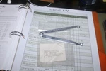 Nos Beechcraft Bell Textron Folding Stay Pn 235-0062-1 5340-00-598-7346. Fixed Price $31.99.