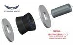 Cessna Seat Roller Kit - 2 Faa/pma Approved!. Fixed Price $134.95.