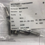 (10) Mac Fasteners NAS1580C4T8 1/4-28, 18/32 Long (pack Of. Fixed Price $32.77.