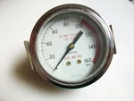 Lot Of 10 Ametek Usg Pressure Gage 0-160 Psi 1/2" 1/4" Npt Oxygen. Fixed Price $59.00.