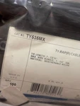 TY535MX Thomas Betts 7.8" Tyrap 100 Pack Black With Mounting Hole. Fixed Price $49.00.