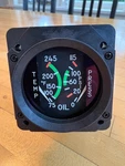 Cessna Oil Temp And Pressure Indicator Pn S3279-1 Rochester EG5045-06017. Fixed Price $400.00.