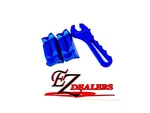 Magnetic Aluminum Vise Jaw W/ An Jic Wrench -3 -16 Fitting Hose End Tools. Fixed Price $56.99.