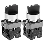 Pack 22MM 3 Position Maintained Selector Switch 2NO 660VAC 10A Panel Operators. Fixed Price $14.99.
