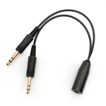 Helicopter Headset U174 To Ga Dual Plugs General Aviation Adapter. Fixed Price $48.00.