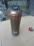24" General Quick Aid Fireguard Model SA-303 Copper Brass Extinguisher. Fixed Price $74.99.