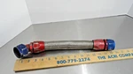 Aeroquip Stainless Braided Line Hose W/-20AN 45 Degree Fitting Reusable 15". Fixed Price $50.00.