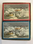 Double Deck, Brown & Bigelow Beechcraft Aircraft, Airplane, Playing Cards. Fixed Price $94.48.