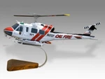 Bell UH-1H Superhuey Cal Fire Solid Mahogany Wood Handcrafted Helicopters Model. Fixed Price $291.52.