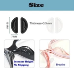 8 - 40 Pc Soft Nose Pads Stick On Adhesive Anti Slip Eyeglasses Sunglasses. Fixed Price $6.95.