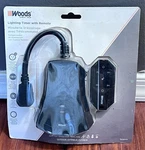 Woods Outdoor Lighting Mechanical Timer With 3-OUTLET Remote Control Countdown. Fixed Price $21.58.