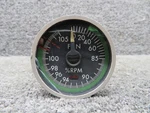 2100794-3 Airesearch Series Fan Speed Indicator (grey Face) (cracked Glass). Fixed Price $280.00.